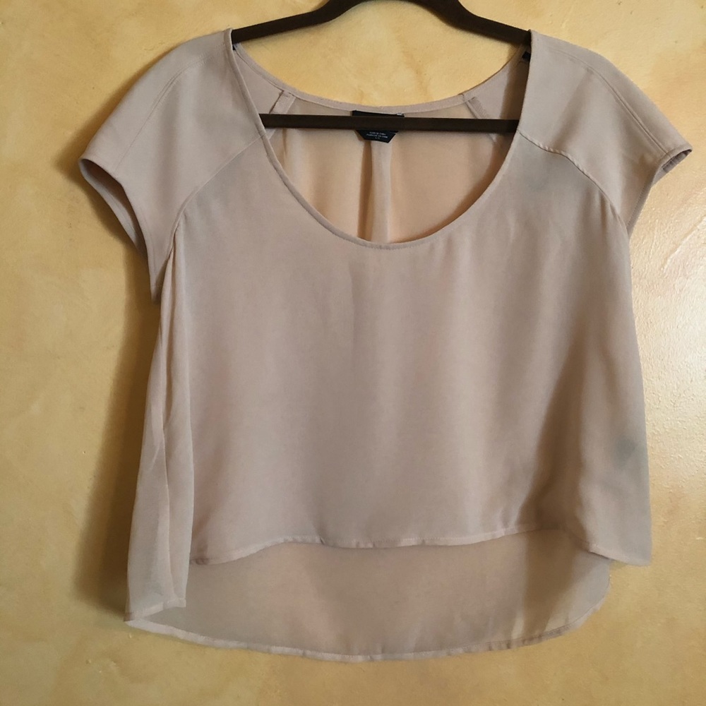 Bebe Sleeveless Crop Top
